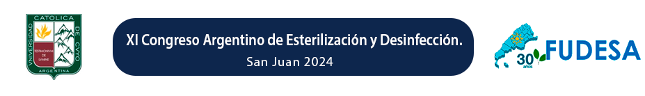 XI Congreso Argentino de Esterilización y Desinfección.